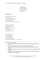 Resume References Sample Page   http   jobresumesample com         