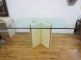 glass base dining tables