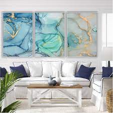 Extra Large Canvas Wall Art Set Of 3