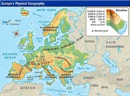 Physical features is available in the following languages: Africa Map Quiz Physical Features Week 7 Europe Physical Map 865 640 Pixels Answers To The Black Printable Map Collection