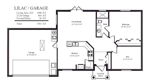 Guest House Floor Plan With Garage