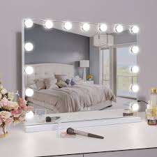 cooljeen large hollywood vanity mirror