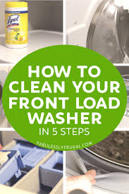 how to clean your front load washer 5