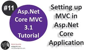 11 setup mvc in net core application