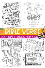 These bible verse coloring pages will help your kids have a little bible study all the while engaging in a fun activity. Bible Verse Coloring Pages For Adults Teens Toddlers
