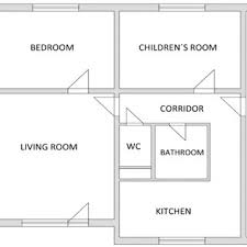 floor plan of the apartment the