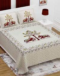 Cotton King Size Double Bedsheet For