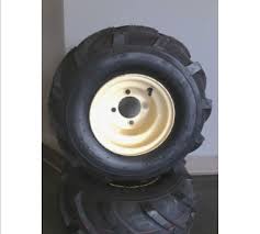 tractor tires on 8 steel rims