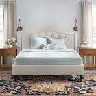 Weiss Tufted Low Profile Platform Bed Alcott Hill