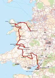 motorcycle route through wales