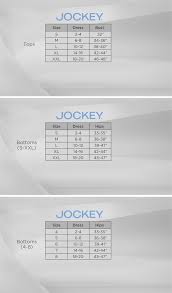 Jockey Womens Underwear Size Chart Actual Jockey Boxer Size