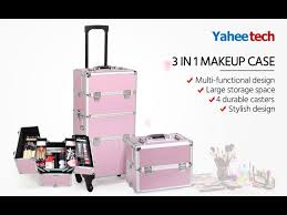 yaheetech 3 in 1 rolling makeup case