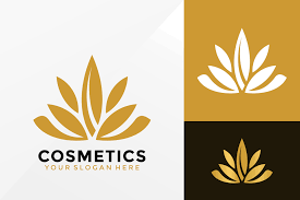 beauty cosmetics logo vector