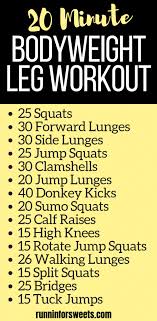 20 at home workout ideas no equipment