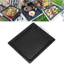 bbq grill pan non stick coating square