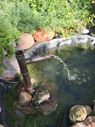 Garden Fountain Copper Water Spout