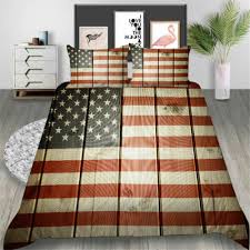 3d American Flag Design Bed Comforter