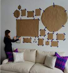 Wall Collage Planning Idea Source