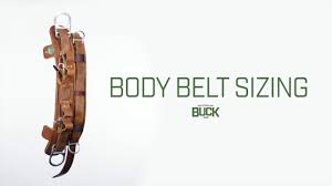 Linemans Body Belt Sizing From Buckingham Mfg