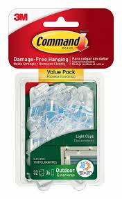 64 3m Command Clear Outdoor Rope Light