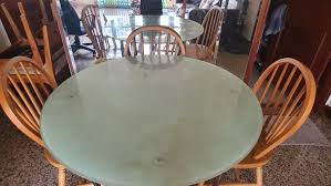 glass top dining table with 4 chairs