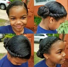 This involves creating a crown out of your little girl's hair. Back To School Hairstyles For Your Little Natural Girl Cutest Hairstyles