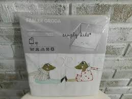 new ikea crib quilt cover set with