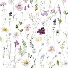Summer Wildflower Fl Fabric By The