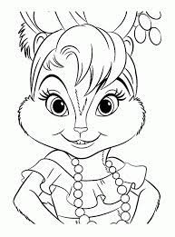 My point that first and foremost, coloring in is a fun. Chipette Eleanor Coloring Pages Coloring Home