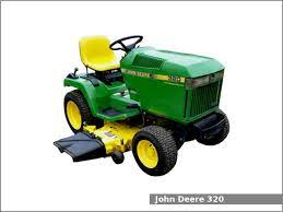 john deere 320 lawn and garden tractor