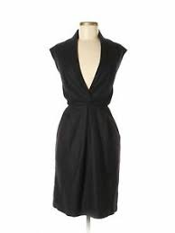 Details About Adam By Adam Lippes Women Black Casual Dress 8