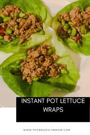 Pour 1/2 cup water into bottom of instant pot. Instant Pot Ground Turkey Lettuce Wraps Recipe Ground Turkey Lettuce Wraps Turkey Lettuce Wraps Lettuce Wrap Recipes