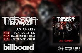 Terror Universal Debuts On Itunes Billboard Charts In First