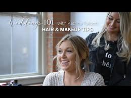 wedding beauty hair makeup tips and