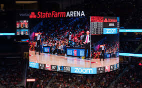 The hawks compete in the national basketball association as a member of the league's eastern conference. Atlanta Hawks State Farm Arena Sports Success Stories Samsung Display Solutions