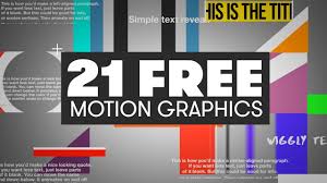 Simply edit the text, adjust the colors drag and drop in your media, and hit the render button. 21 Free Motion Graphics Templates For Adobe Premiere Pro