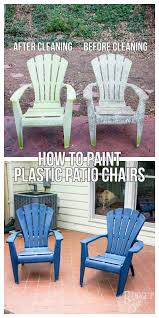 how to paint plastic patio chairs artofit