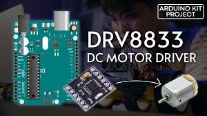 drv8833 motor driver for dc motors