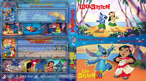 Walt disney home entertainment logo3. Lilo Stitch Double Feature 2002 2005 R1 Custom Blu Ray Cover Dvd Covers And Labels