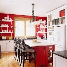 Red Kitchen Design Ideas Red And