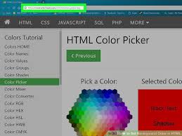 4 Ways To Change Background Color In Html Wikihow
