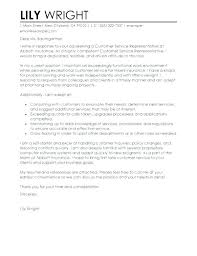 Cover Letter Customer Service Example Of Cover Letter For Customer