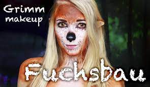 grimm fuchsbau fox makeup tutorial