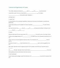 Free Commercial Property Lease Agreement Form Free