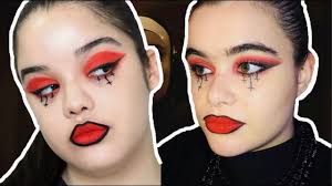 Before taking her immense talents to euphoria, makeup artist and general color enthusiast davy worked on projects like moonlight we can't forget about the dramatic kat (barbie ferreira) style evolution either. Euphoria Kat Halloween Makeup Tutorial Iamxwis Youtube