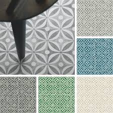 cement tile effect cushioned sheet