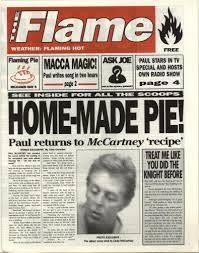 Broadsheets broadsheet refers to the most common newspaper format, which is typically 11 to 12 inches wide and 20 or more inches long. Paul Mccartney And Wings The Flame Mock Tabloid Newspaper Uk Promo Memorabilia 87271 Newspaper