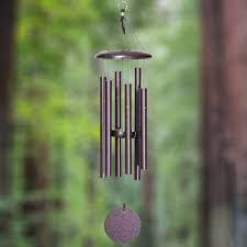 corinthian bells 27 inch plum wind chime