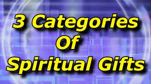 three categories of spiritual gifts