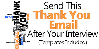 Send This Thank You Email After Interview Templates Included